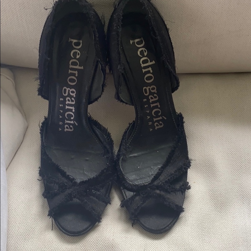 Pedro Garcia satin shoes